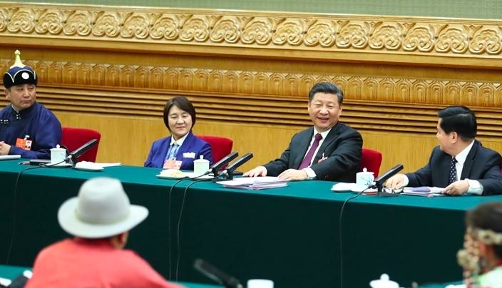 砥砺奋进开新局——习近平总书记同出席2021年全国两会人大代表、政协委员共商国是纪实